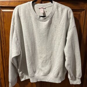 Victoria's Secret Light Gray Crewneck Sweater